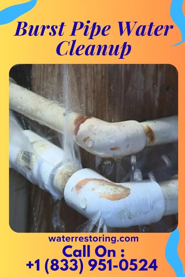 Burst Pipe Water Cleanup in Watford City, ND
